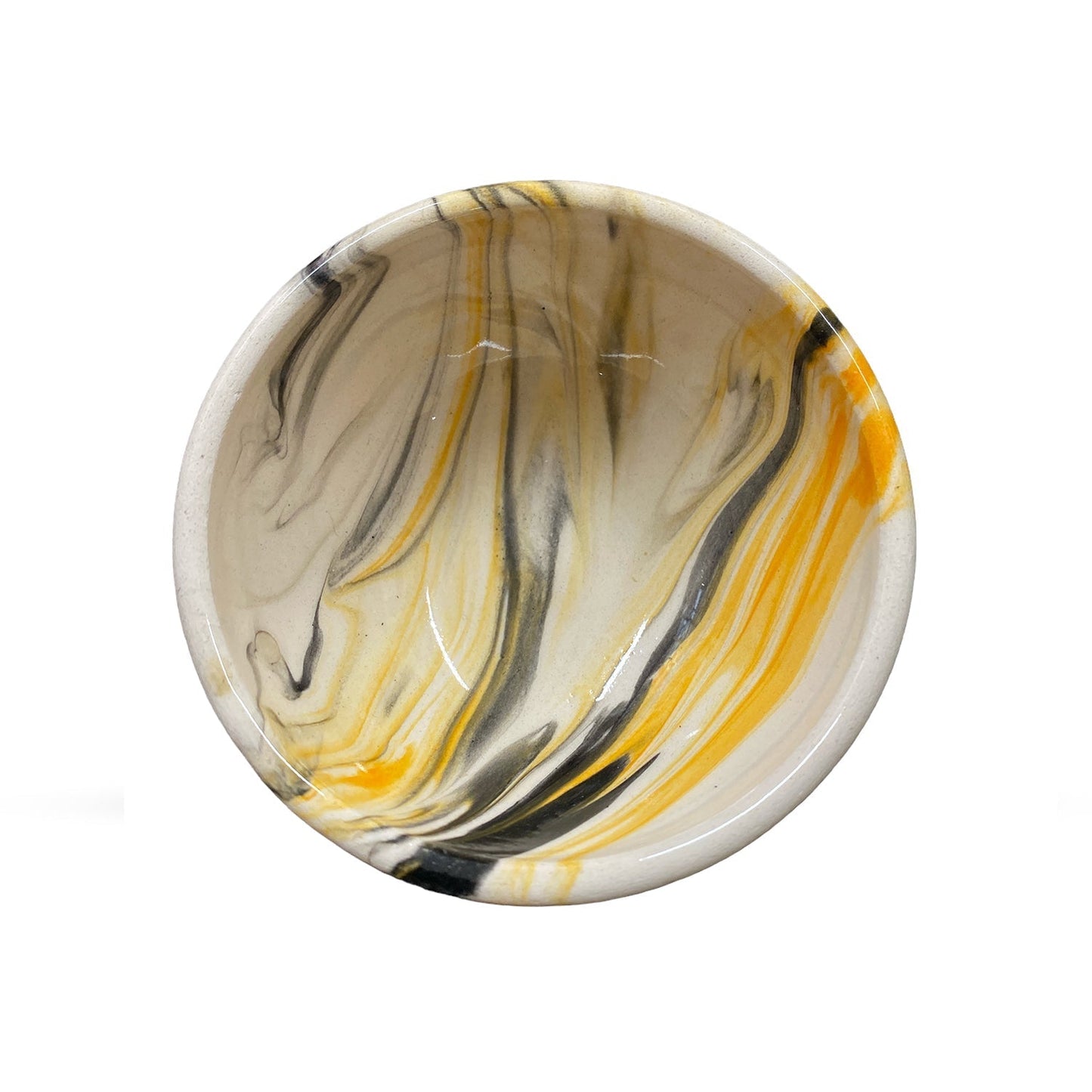Bascuda Mocha Handmade Ceramic Snack and Dip Bowl 8cm