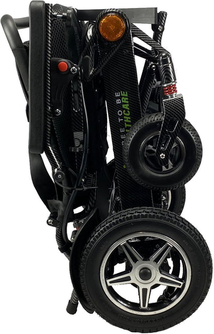 Heavy Duty Foldable Electric Wheelchair with 700W Dual Motors, Aluminium Frame, 2 Batteries, 150kg Capacity