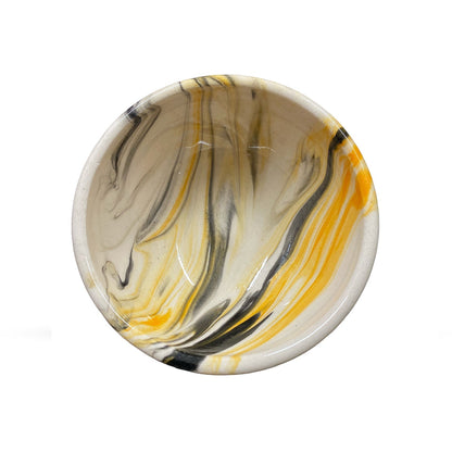 Bascuda Mocha Handmade Ceramic Snack and Dip Bowl 8cm